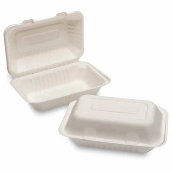 Bagasse Burger & Meal Boxes