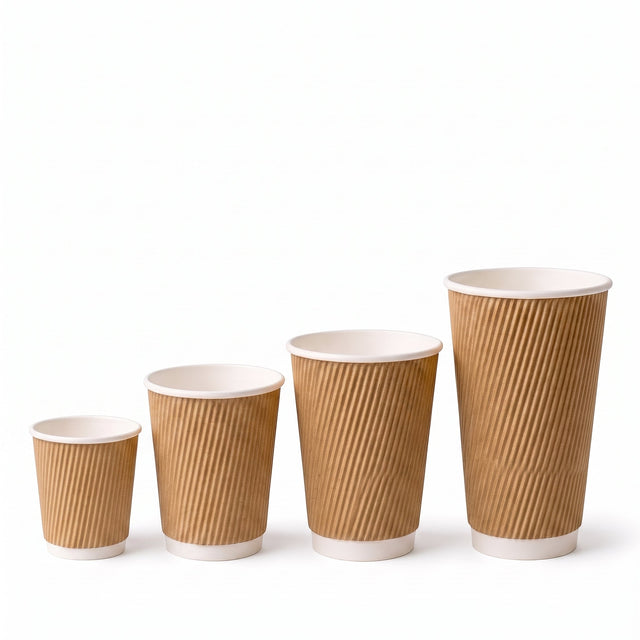 Kraft Ripple Cups