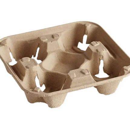 4 Cup - Pulp Carry Tray - CATERWISE Uncategorized (Image 1)