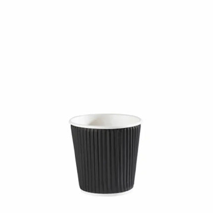 4oz - Black Ripple Coffee Cup - CATERWISE Uncategorized (Image 2)