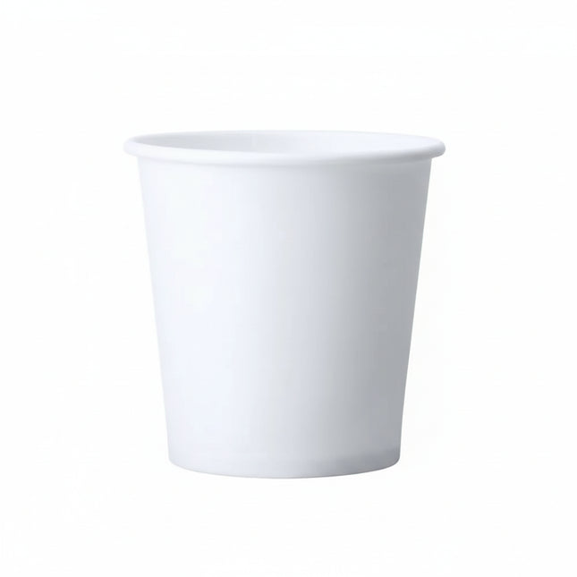 4oz - White Single Wall Cups - CATERWISE Uncategorized (Image 1)