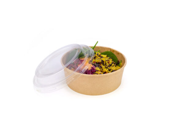 750ml Round Kraft Bowl by CATERWISE