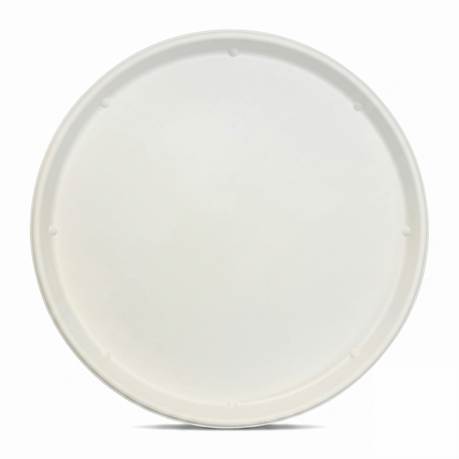 Bagasse Pizza Plates 32.5cm/12.8 Inches by CATERWISE