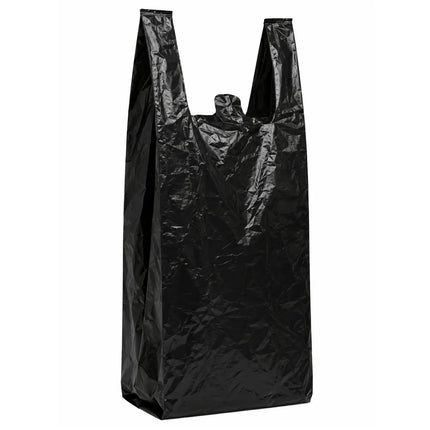 Black Bottle Vest Carrier Bag