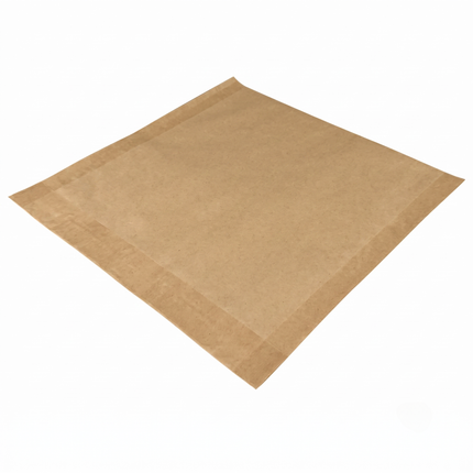 Kraft Brown Film Front Bags 7x7 Inch by CATERWISE