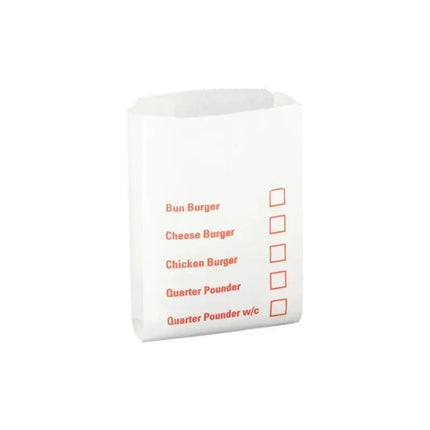 Burger Bag Tick Box - CATERWISE Uncategorized (Image 1)