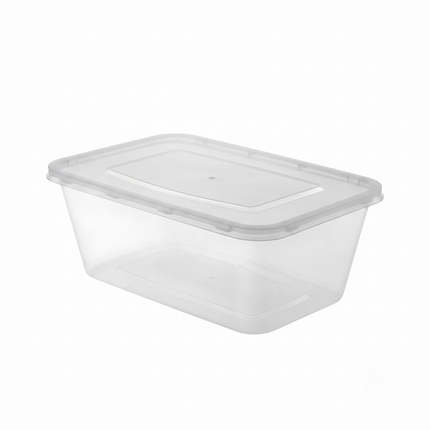 C1000 Heavy Duty Plastic Container + Lids