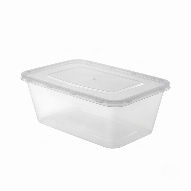 C1000 Heavy Duty Plastic Container + Lids