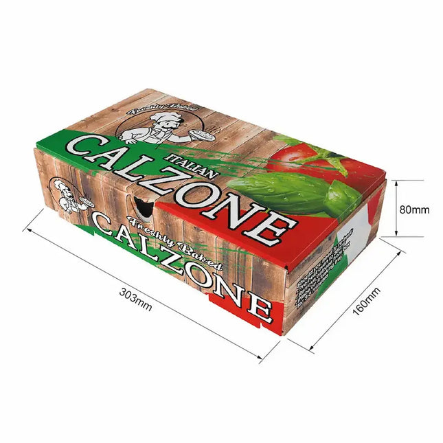 Calzone Box Printed - 90 pcs - CATERWISE Uncategorized (Image 2)