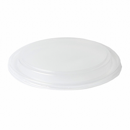 clear lid for round kraft bowls