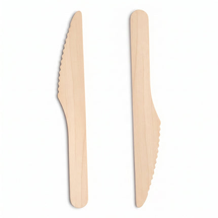 Compostable knife 165mm, for disposable - CaterWise Ireland