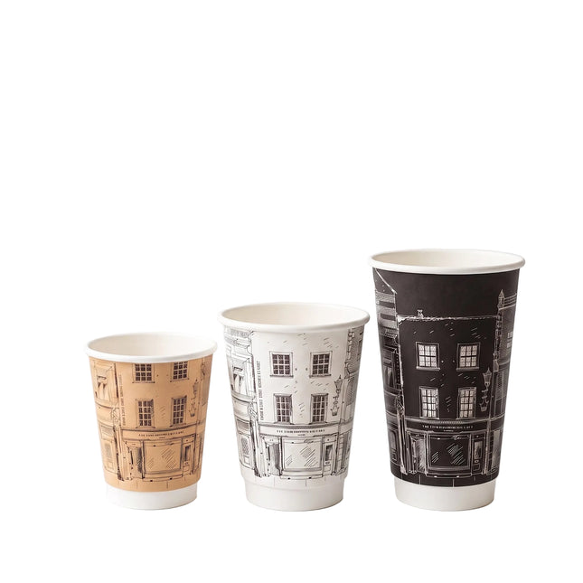 16oz DW Printed Coffee Cups by CATERWISE