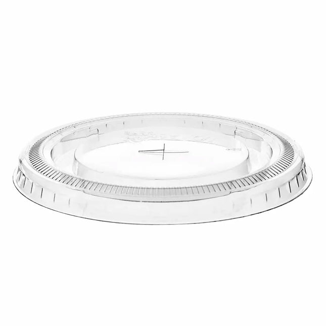 Straw Slot - Flat Lids PET (Fits All Sizes) - CATERWISE Uncategorized (Image 1)