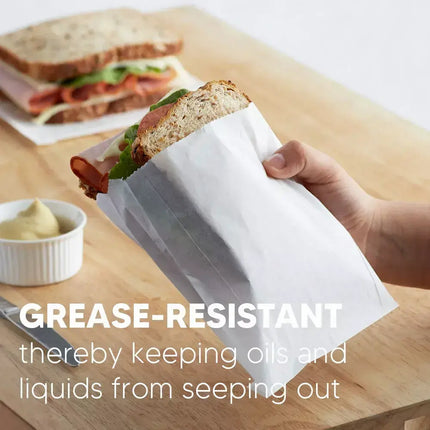 5x5" - Greaseproof Paper Bags - CATERWISE Uncategorized (Image 3)
