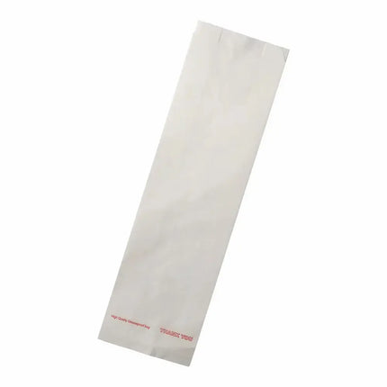 4x6x14" - Greaseproof Baguette Bags "Thank You" Print - CATERWISE Uncategorized (Image 2)