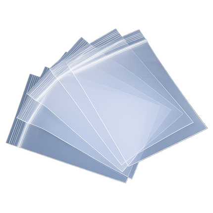 Clear Premium Grip Seal Bags (8" x 11") - Image 1