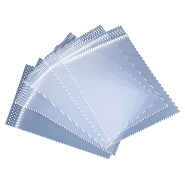 Clear Premium Grip Seal Bags (8" x 11") - Image 1