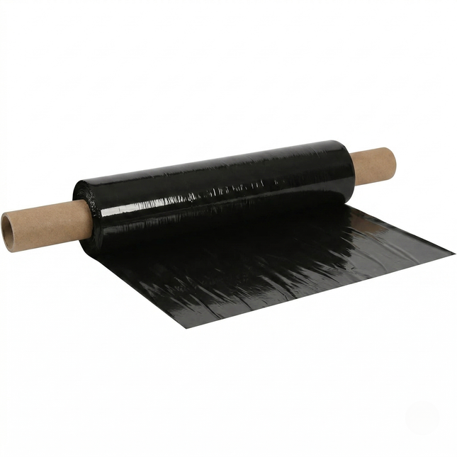 HD Black Pallet Wrap – Extended Core by CATERWISE