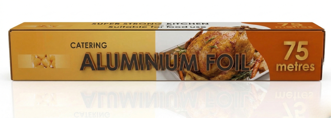 450mm x 75m - Jumbo Kitchen Foil Rolls by CATERWISE