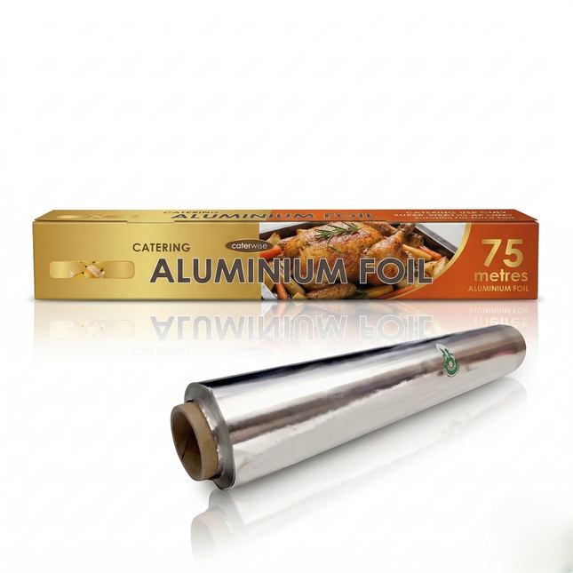 450mm x 75m - Jumbo Kitchen Foil Rolls by CATERWISE