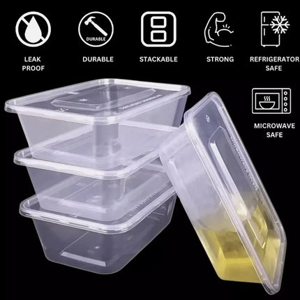 C650 Heavy Duty Plastic Container + Lids - CATERWISE Uncategorized (Image 3)