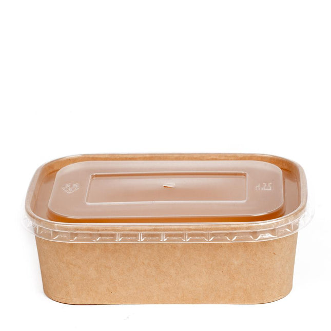 PET Rectangular Bowl Lids – Cold Use - Image 2