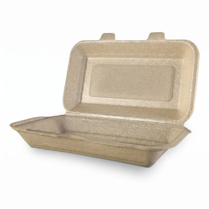 polypropylene 10x6 inch hb10 xpp meal boxes, for takeaway, reusable infinity kebab - CaterWise Ireland