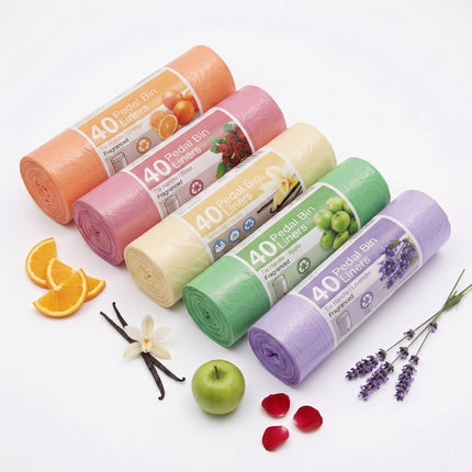 Fragranced Pedal Bin Liners 8mu by CATERWISE
