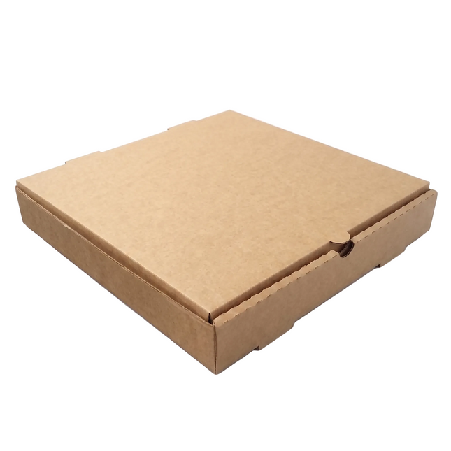 12 Inch Corrugated Kraft Pizza Box by CATERWISE