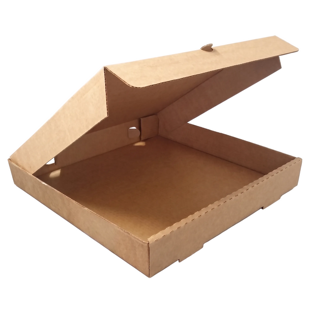 12 Inch Corrugated Kraft Pizza Box by CATERWISE