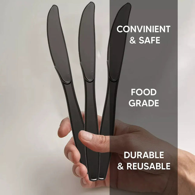 Majestic HD Reusable Black Knife - CATERWISE Uncategorized (Image 2)