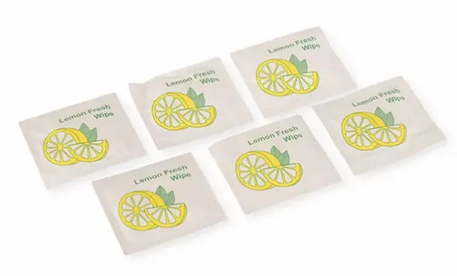 Small - Lemon Scented Wipes - CATERWISE Uncategorized (Image 2)