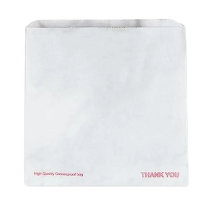 7x7" - Greaseproof Paper Bags "Thank You" Print - CATERWISE Uncategorized (Image 2)