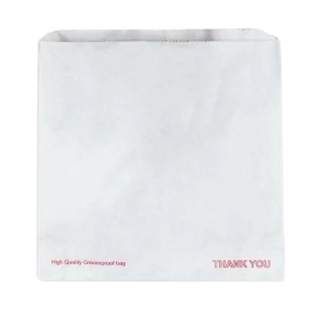 7x7" - Greaseproof Paper Bags "Thank You" Print - CATERWISE Uncategorized (Image 2)