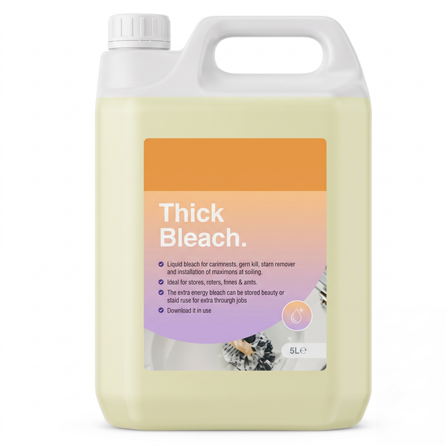 Professional Thick Bleach 5L by CATERWISE