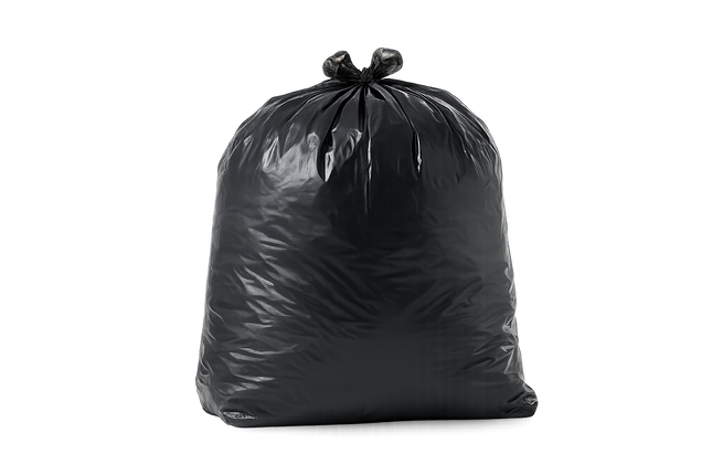 HD Black Refuse Sacks