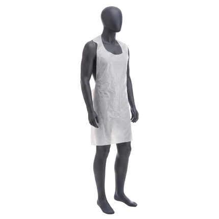 White HD Aprons on Rolls – 18mu