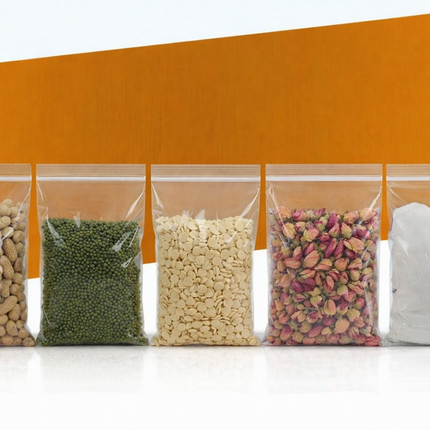 Clear Premium Grip Seal Bags (8" x 11") - Image 2