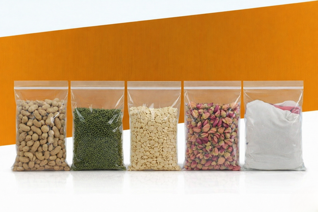 Clear Premium Grip Seal Bags (8" x 11") - Image 2