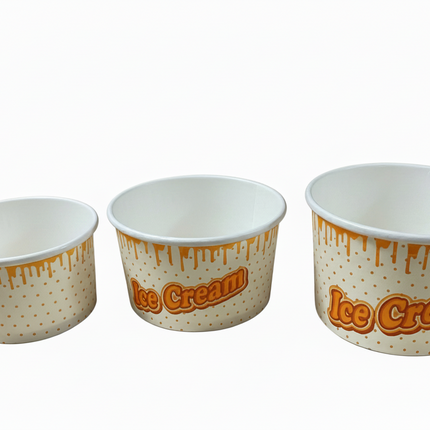3oz Ice Cream Cups - Printed by CATERWISE
