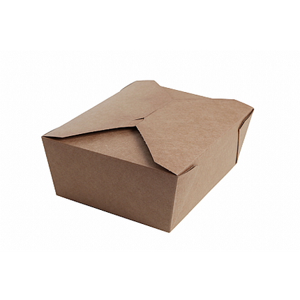 Medium Kraft No.8 Food Box 1,250ml by CATERWISE