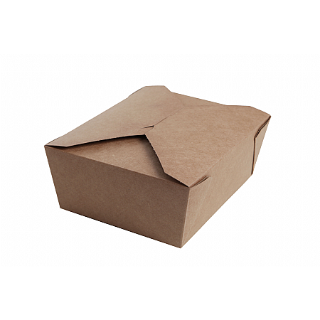 Medium Kraft No.8 Food Box 1,250ml by CATERWISE