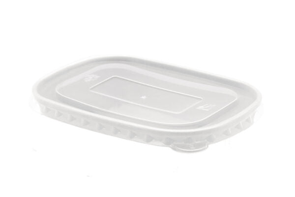 PET Rectangular Bowl Lids – Cold Use - Image 1