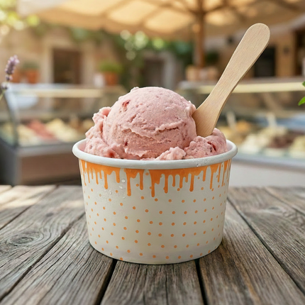 3oz Ice Cream Cups - Printed by CATERWISE